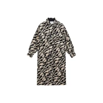 ISABEL MARANT ETOILE Fontizi Patterned Buttoned Coat