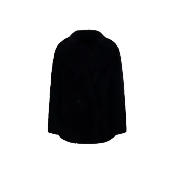 MaxMara Olga Double-Breasted Teddy Coat