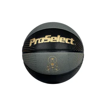 ProSelect PU Basketball Black Gray Size 7 Ball Street Training Competition Unisex