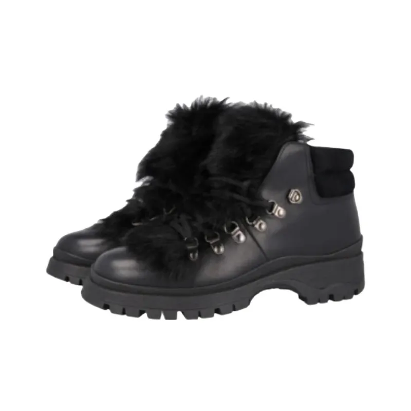 PRADA Brixxen Ankle Boots Women's Black-3