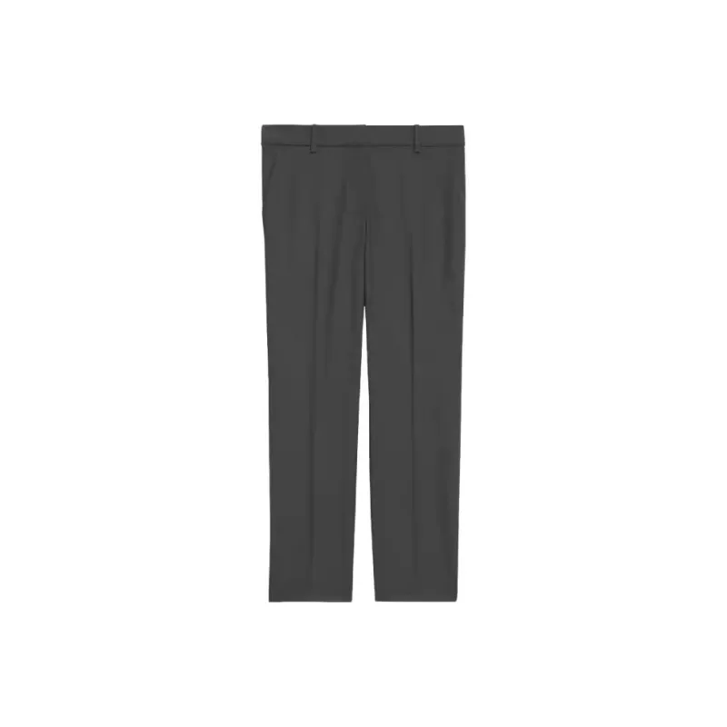 THEORY Casual Pants Women's Gray Green-0