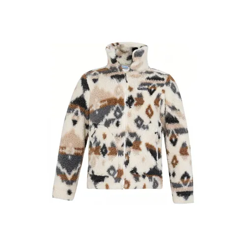 Columbia Thickened And Sweat-shirt Lined Jacket Winter Women's White