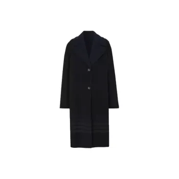 Burberry Velvet Jackets Women's Marine Black