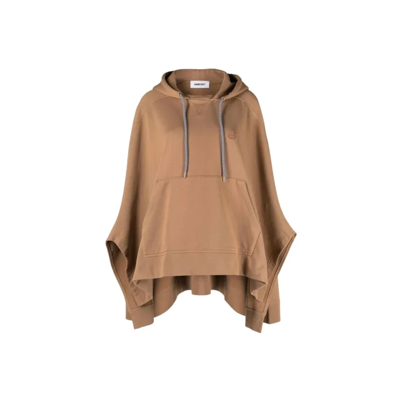 AMBUSH Drawstring Hooded Poncho-0