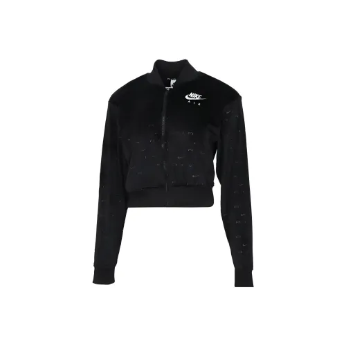 Nike Cropped Coats Women's Black