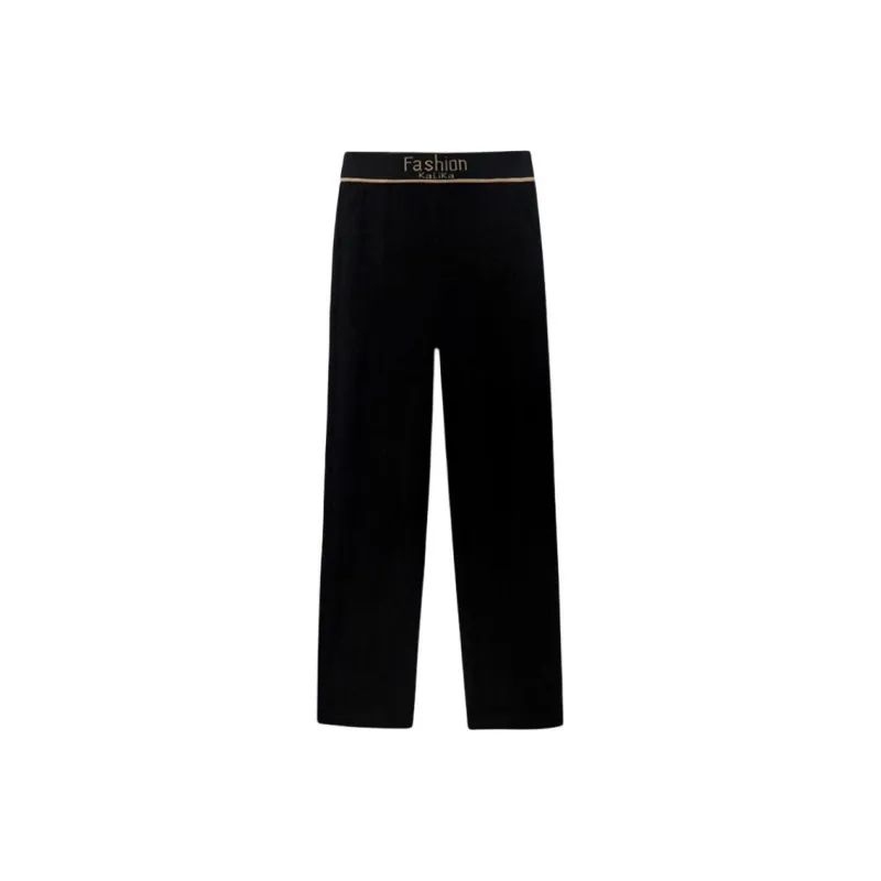 She Enjoys Casual Pants Women's Black-1