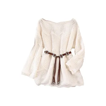 Cypress House Knitwear Women's Cream White