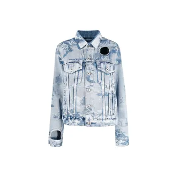OFF WHITE Sky Meteor Denim Jacket