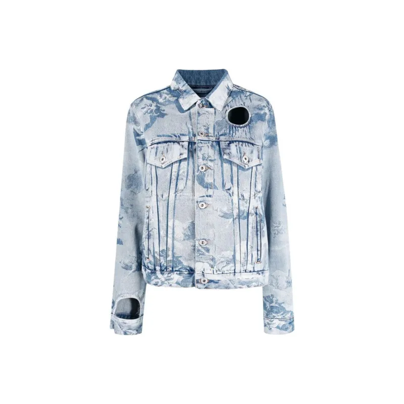 OFF WHITE Sky Meteor Denim Jacket-0