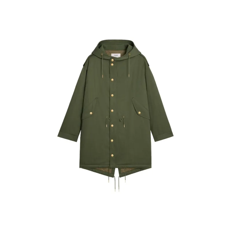 CELINE FW23 Puffer Jacket Women's Army Green-0