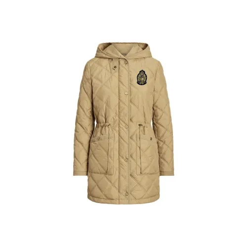 Polo Ralph Lauren FW23 Puffer Jacket Women's Brown