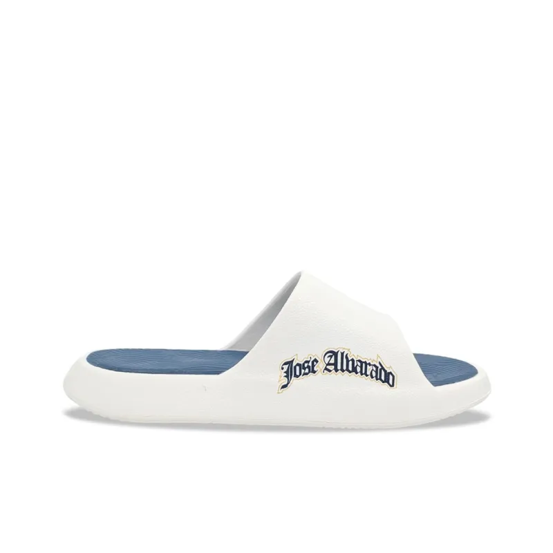 PEAK Quiet Slip Resistant Abrasion Resistant Slide Slippers Unisex Powder World-1