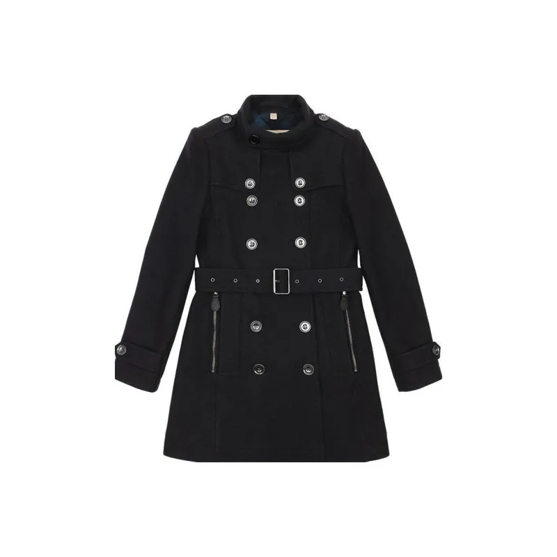 Burberry Velvet Jackets Women's Black-0
