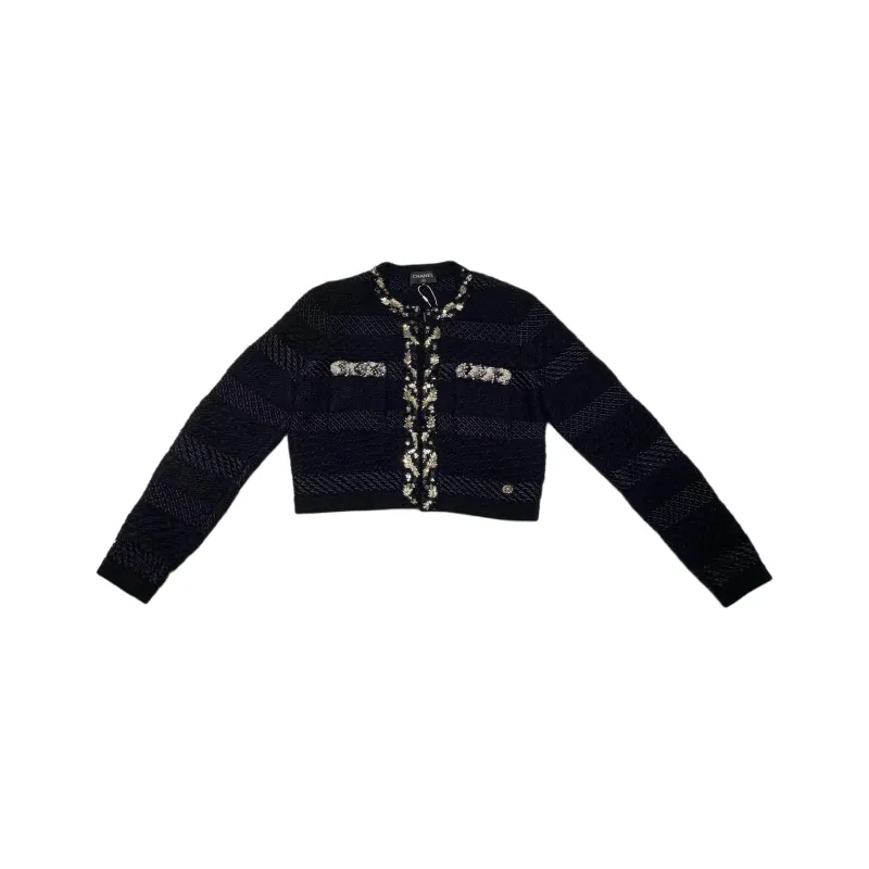 CHANEL 20A Knitwear Women's Black-0