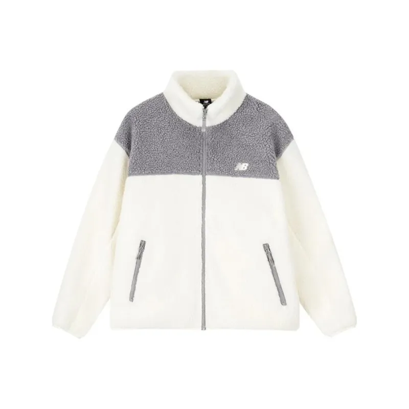 New Balance Velvet feel Coat Women's Gray White-0