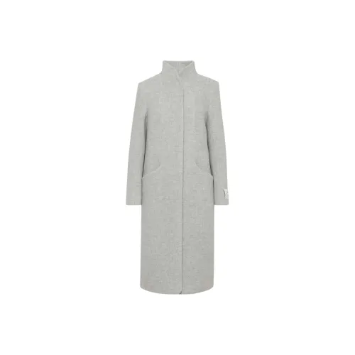 ARITZIA Wilfred The Cocoon Long Coat Coats Women's Heather Light Grey/Heather Light Gray