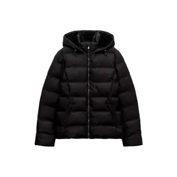 ZARA Puffer Jacket Women's Black