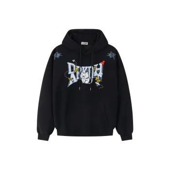YINLEI Sweatshirts Unisex Black