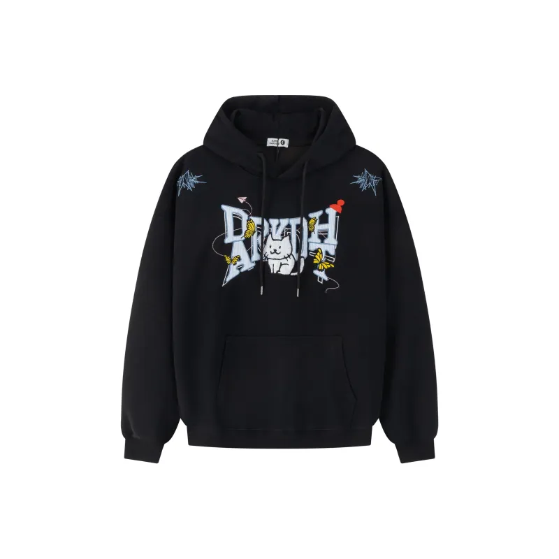 YINLEI Sweatshirts Unisex Black-0