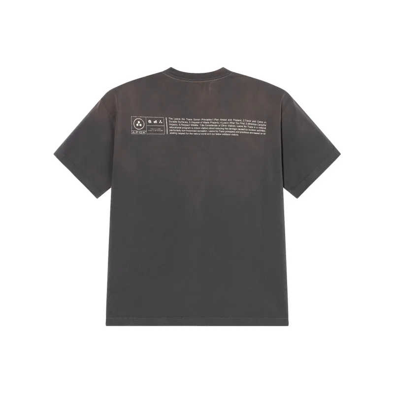 AFGK SS25 T Shirts Unisex Washed Black-1