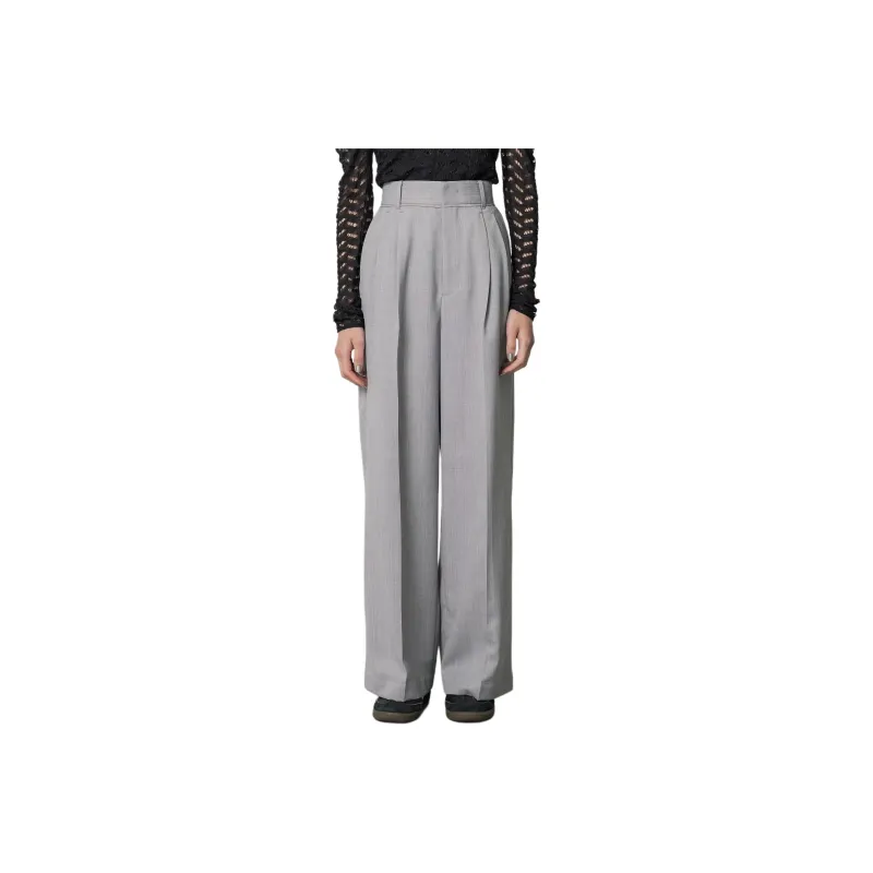 PUBLIC TOKYO FW24 Casual Pants Women's Light Gray-0