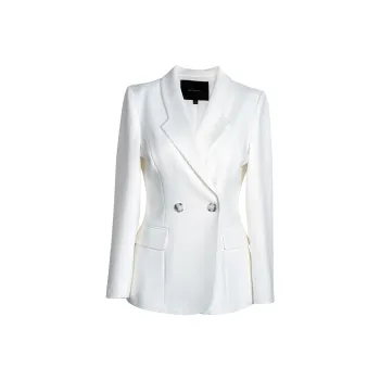 ROEYSHOUSE Business Suit Women's White