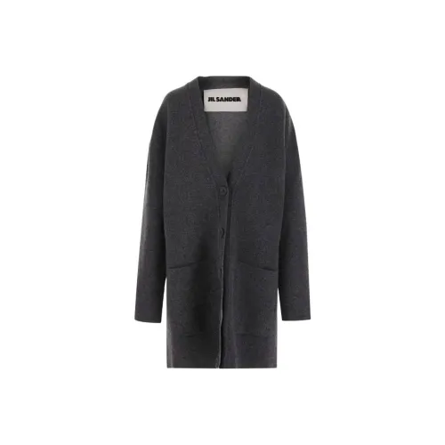 JIL SANDER V-Neck Button-Up Cardigan