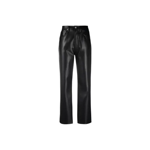 AGOLDE Recycled Leather 90's Pinch Waist Pants 'Detox'