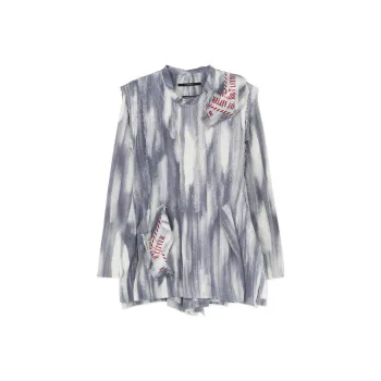 Yohji Yamamoto Denim Jackets Women's Gray