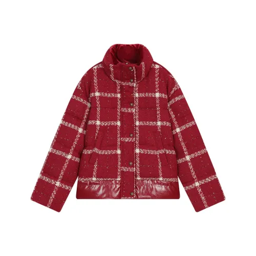 ELF SACK Down Jackets Women's New Year Red