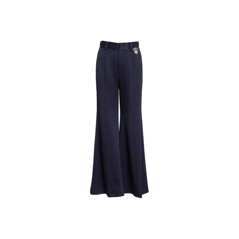 BESIONIA SS23 Casual Pants Women's Indigo-0