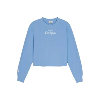 MLB Los Angeles Dodgers Sweatshirt Women's Sky Blue