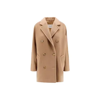 MaxMara Double-Breasted Long-Sleeved Coat