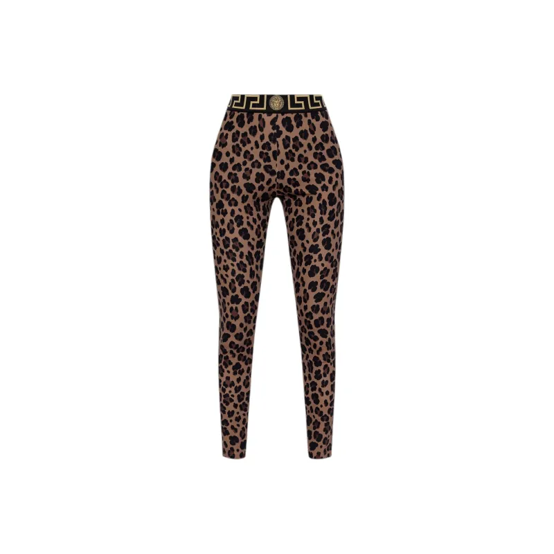 VERSACE Logo Leggings-0