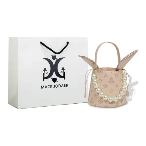 MACK JODAER Synthetic Leather One Shoulder Handbag Regular Women's Peach Blossom