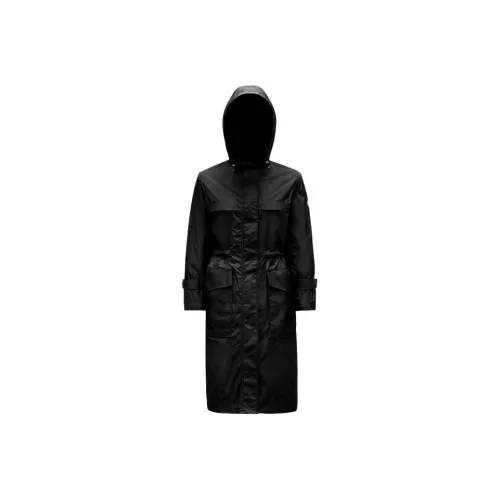 Moncler Hiengu Rain Coat Women's Black