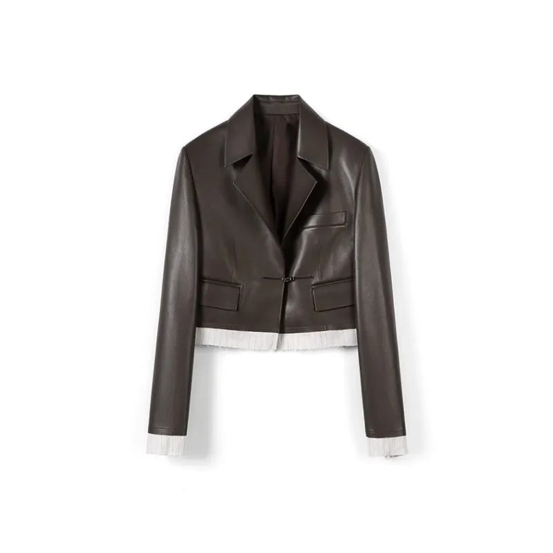 SINBOS Leather Jackets Women's-2