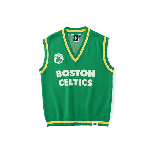 Nba X STARTER X NBA Vests Women's Celtic Green