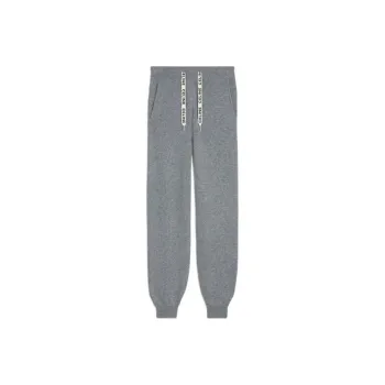 CELINE Knitted Sweatpants Women's Gray