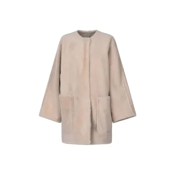 MaxMara FW24 Coats Women's Light Beige