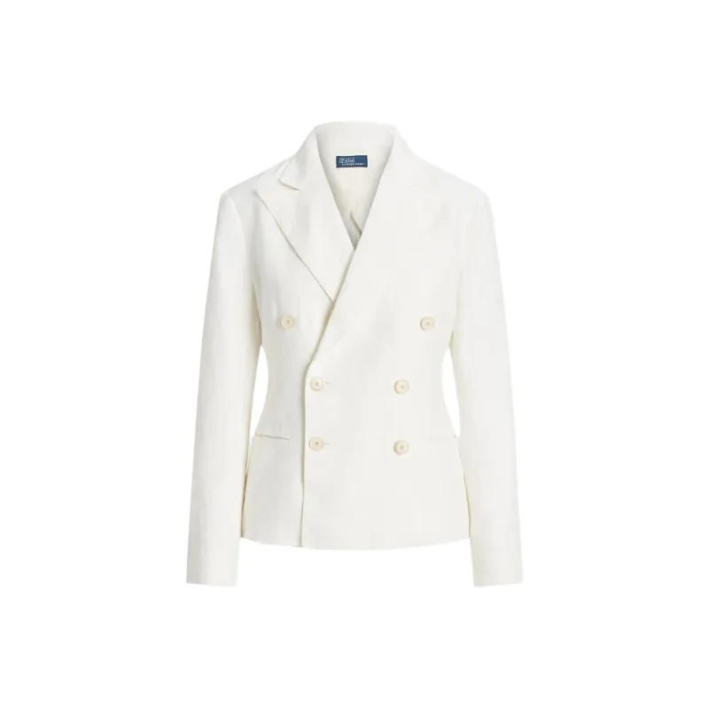 Polo Ralph Lauren Double breasted Linen Blazer-0