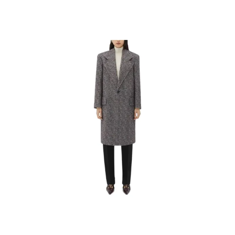 Bottega Veneta Coat Women's Gray-0