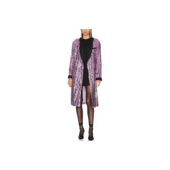 FREE PEOPLE Coats Women's Blue Floral