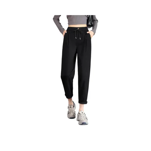 TERRE BLEUE Casual Pants Women's Black