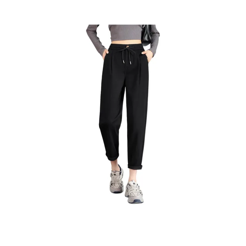 TERRE BLEUE Casual Pants Women's Black-0