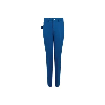 Bottega Veneta SS24 Casual Pants Women's Royal Blue