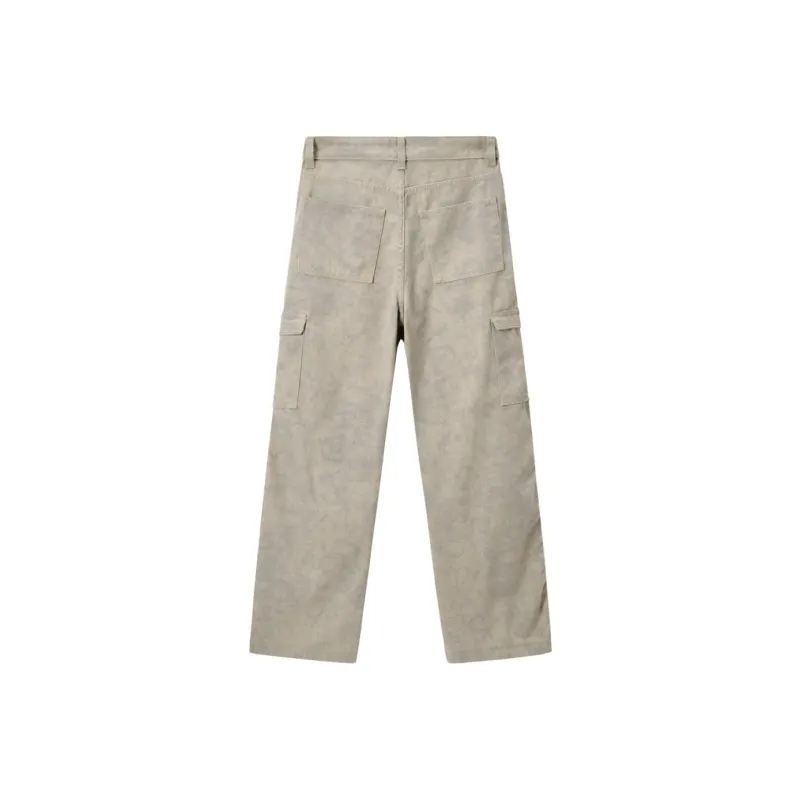 EVBD Casual Pants Unisex Apricot-1