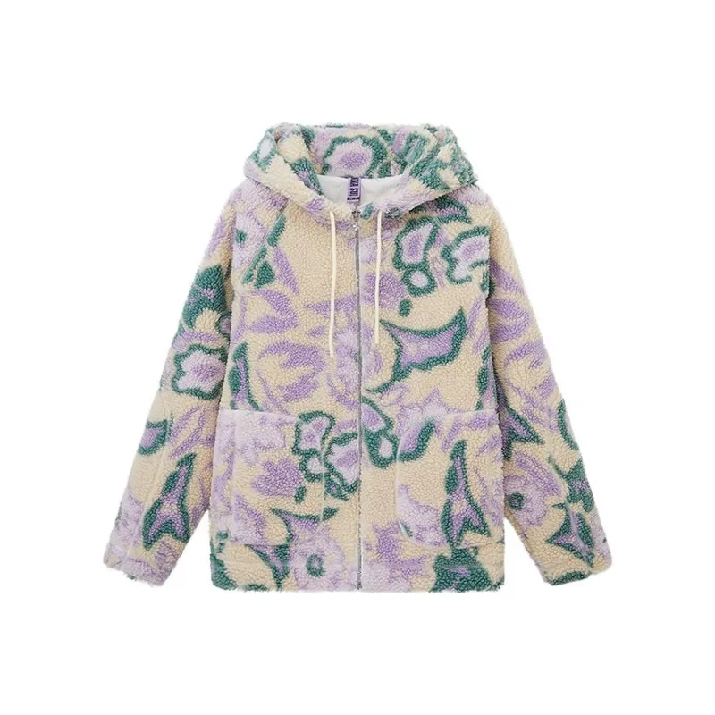 ANNASU Velvet-feel Coat Women's-6