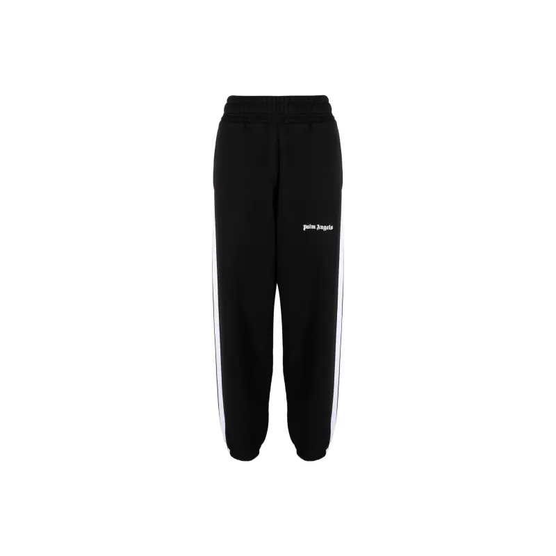 PALM ANGELS Knitted Sweatpants Women's Black-0