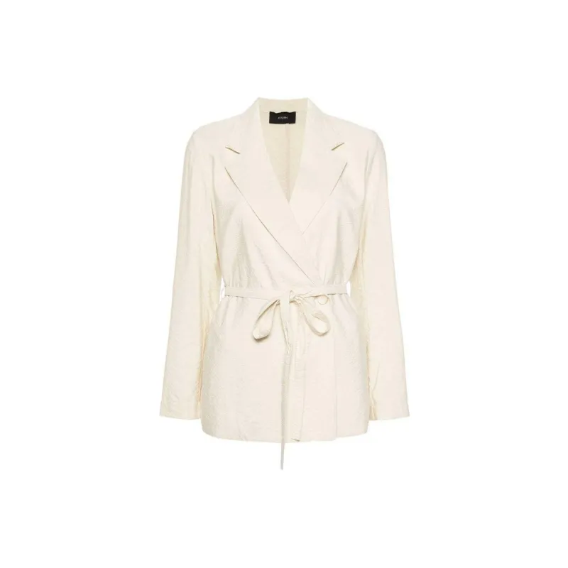 JOSEPH SS24 Business Suits Coats Women's Ivory-0